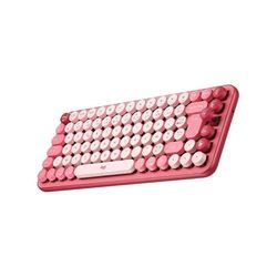 LOGITECH Teclados Marca Modelo Pop Keys - Teclado - inalámbrico - Bluetooth LE, Bluetooth 5.1 - francés - Interruptor: Brown Tactile - Rompecorazones