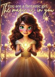 YOU ARE A FANTASTIC GIRL THE MAGIC IS IN YOU: INSPIRING STORY OF A GIRL THAT HIGHLIGHTS THE MEANING OF COURAGE, SELF-CONFIDENCE, AND... IN ONE SPANISH VERSION (ENGLISH EDITION)