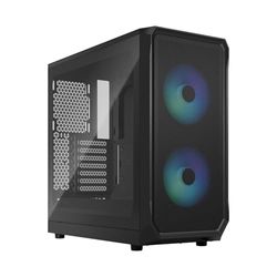 Fractal Design Focus 2 RGB Black TG Clear Tint
