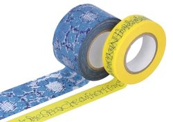 Classiky Washi-masking tape, 2 stuks, washi, maten en designs, gesorteerd A