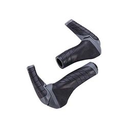 BBB Cycling Bike stuurgrepen voor Twist Grip met uiteinden van de fietsstang, 85 mm, antislip, ergonomische zachte gel voor mountainbikes, e-bikes, ErgoStyleSet BHG-88