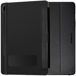 OtterBox React Folio Case for Samsung Galaxy Tab S10 FE, Galaxy Tab S9 FE, Shockproof, Drop proof, Ultra-Slim Protective Folio Case, Tested to Military Standard, Black, Non-Retail Packaging