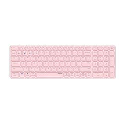 Rapoo E9700M clavier RF sans fil + Bluetooth QWERTZ Allemand Rose