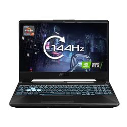TUF Gaming A15 Windows 11 Laptop, AMD Ryzen 7, GeForce RTX 2050, 144Hz Display, 90Wh Battery