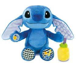 Clementoni Disney Baby First Activities Stitch-Peluche Musical, Juego de Primera Infancia, Juguete de Primera Actividad, Lavable a máquina, Multicolor - 17987