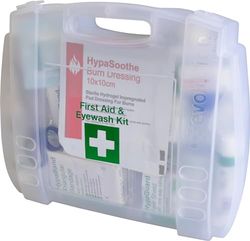 Safety First Aid Evolution BS 8599 Compliant First Aid & Eyewash Kit Small Fully Stocked