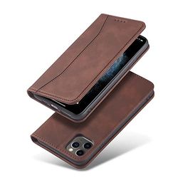 Custodia per telefono compatibile con Samsung S20 Custodia a portafoglio in pelle PU, chiusura magnetica, custodia in pelle per Samsung S20/PLUS/FE A51 5G flip cover (marrone)