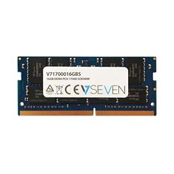 V7 V71700016GBS V7 16GB DDR4 PC4-17000 - 2133Mhz SO DIMM Notebook módulo de memoria - V71700016GBS