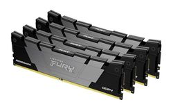 Kingston FURY Renegade 32GB 3200 DDR4 CL16 DIMM (Set van 4) Gaming Desktopgeheugen - KF432C16RB2K4/32