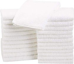 10 fyrkantiga handdukar 30 x 30, ORPHEEBS Hotel Spa badhanddukar och lakan, olika storlekar, 420 gr/m², 100% bomull.
