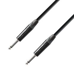 Adam Hall Cables 5 STAR IPP 0900 - instrumentenkabel Neutrik 6,3 mm jack mono naar 6,3 mm jack mono 9 m