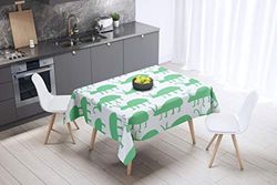 Bonamaison köksdekoration, bordsduk, lila, svart, 140 x 140 cm – designad och tillverkad i Turkiet