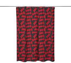 Bonamaison Digitally Printed Shower Curtain, 1 Piece 150x200 Cm - Designed And Manufactured in Turkey