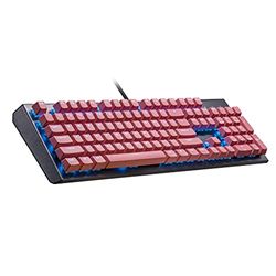 Cooler Master PBT Doubleshot Backlit Keycap Upgrade Set Sakura Pink for Mechanical Keyboards, compatible with standard US 104 layout keyboards