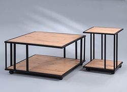 M2 Kollektion Stolik kawowy Paris 2 w kolorze dębu artisan, szer./wys./głęb. = 75 x 41 x 75 cm