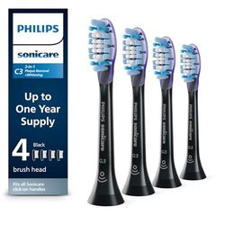 Philips HX9044/95 testina per spazzolino 4 pezzo(i) Nero