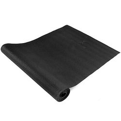 ProsourceFit Classic Mat 0,125-in ProSource - esteira clássica de ioga de 1/8 de espessura, extra longa de 72 polegadas com aderência antiderrapante, preto, unissexo para adulto, preto