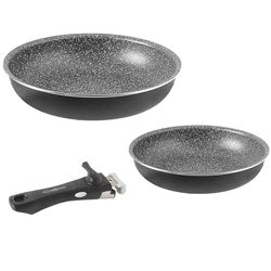 Brunner FRA310489 - Conjunto de vasos de pirata, diâmetro de 28 cm e diâmetro de 22 cm