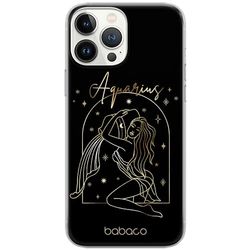 ERT GROUP mobiltelefonfodral för Apple Iphone 13 PRO MAX originalt och officiellt licensierat Babaco mönster Zodiac Woman 011 Vit anpassad till formen på mobiltelefonen, fodral tillverkad av TPU-plast