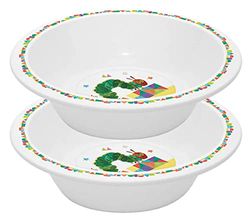 Raupe Nimmersatt Mueslikom Hello Friend set van 2, wit