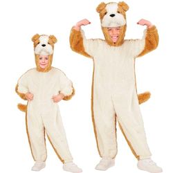 widmann 98081 Costume BULLDOG IN PELUCHE SOFT 98 cm / 1-2 Years