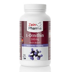 L-Ornithine, 500mg - 120 caps