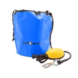 Extreme Max BoatTector 3006.6865 - Kit di Ancoraggio e Boa in PWC con Corda da 1,8 m e Gancio a Scatto, Colore: Blu