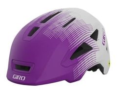 Giro Scamp MIPS II, caschi Gioventù Unisex, Matte Purple Towers, XS