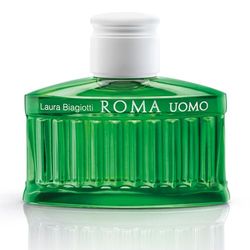 Laura Biagiotti, Roma Uomo Green Swing Man Eau de Toilette - Perfume para hombre, 125 ml