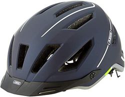 ABUS Pedelec 2.0 Stadshelm - Hoogwaardige E-Bike helm met Achterlicht voor Stadsverkeer - Voor Dames en Heren - Blauw, Maat L