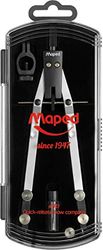 Maped- Bussola, Colore Metallo, Youth Large / 11-13, 178101