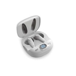 PRENDELUZ Grey Wireless Low Consumption Bluetooth Digital Panel Headphones