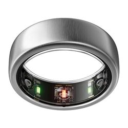 Oura Gen3 Smartring Horizon – Maat 10 Brushed Titanium | Wearable die slaap, hartslag en conditie bijhoudt – Batterij gaat tot 7 dagen mee – Voor iOS + Android –Controleer je maat met de Oura-maatset