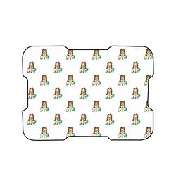 Bonamaison, Digital Printed Mouse Pad, Non-Slip Base, for Office and Home, Size: 22 x 18 cm