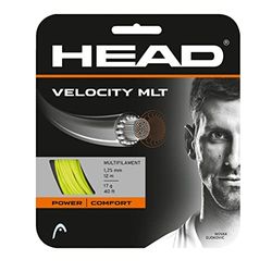 HEAD Velocity Mlt-Set di Corde per Racchette, Multicolore, Nero, Taglia 16 Unisex-Adulto, Giallo, 17