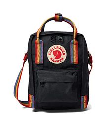 FJALLRAVEN Mixte Kånken Rainbow Sling Sac à Dos, Multicolore/Motif Arc-en-Ciel, Taille Unique