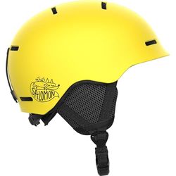 Salomon Orka Casque de Ski pour Enfant, Idéal pour Le Ski et Le Snowboard, Jaune, KL 5659