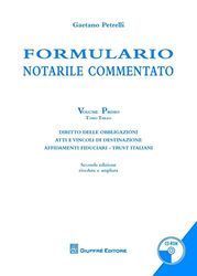 Formulario Notarile Vol. I Tomo Iii: Vol. 1/3