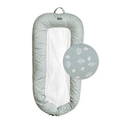 Vinter & Bloom - Nordic Leaf Babynest - Verde Suave