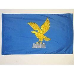 Friuli-Venezia Giulia vlag 90x60cm - Friuli-Venezia Giulia vlag 60 x 90 cm Hoes voor vlaggenmast - AZ FLAG