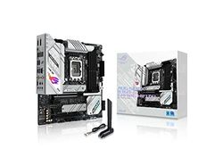 ASUS ROG STRIX B760-G GAMING WIFI D4 Scheda madre Intel® B760 LGA 1700 mATX, PCIe 5.0 x16 SafeSlot, 2 slot PCIe 4.0 M.2, WiFi 6E, 2.5G Ethernet, USB 3.2 Gen 2x2 Type-C®, Aura Sync RGB, Bianco
