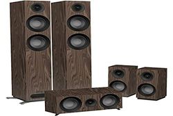 Jamo S 807 HCS Sistema Home Cinema, castanho