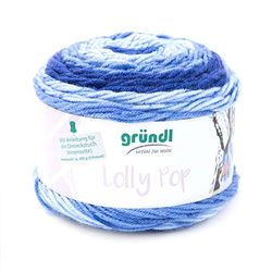 Gründl Filato, Acrilico, Blueberry Swirl, Ca.250 m, 250 unità