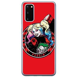 ERT GROUP mobiltelefonfodral för Samsung S20 / S11E originalt och officiellt licensierat DC mönster Harley Quinn 002 Vit optimalt anpassad till formen på mobiltelefonen, fodral tillverkad av TPU-plast