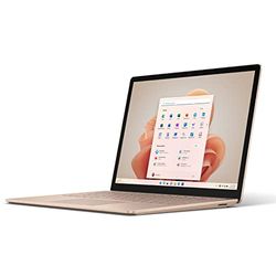 Microsoft Surface Laptop 5 - Ordinateur Portable (Windows 11, écran Tactile 13.5", Processeur Intel Core i5, 8 Go RAM, 512 Go SSD, Clavier Français AZERTY) - Sable, Finition métal