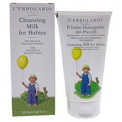 LErbolario Cleansing Milk For Babies for Kids 5.07 oz Cleanser