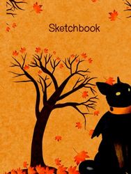 Sketchbook: Notebook for Drawing, Writing, Painting, Sketching or Doodling, 110 Pages, 8.25x11