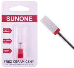 Sunone Rouleau en céramique fraise, gel hybride délicat 14895 blanc