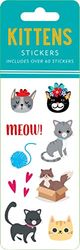 Kittens Sticker Set (6 Different Sheets of Stickers!), 2 1/2 x 7 1/8