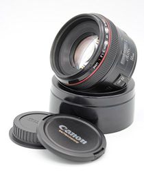 Canon EF 50 mm f/1,2 L USM - Alvo para Canon (distância focal fixa de 50 mm, abertura f/1,2 - 16, diâmetro: 72 mm) preto